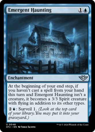 Emergent Haunting