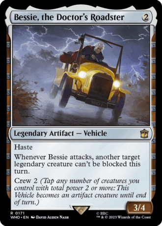 Bessie, the Doctor's Roadster