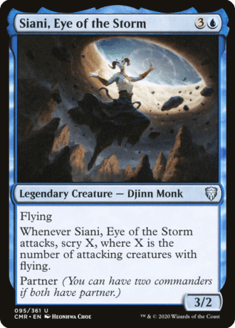 Siani, Eye of the Storm