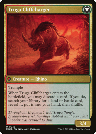 Invasion of Ergamon // Truga Cliffcharger