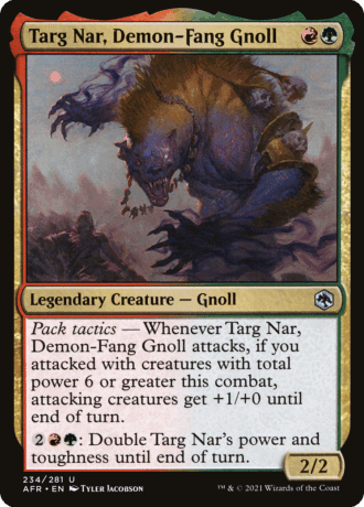 Targ Nar, Demon-Fang Gnoll