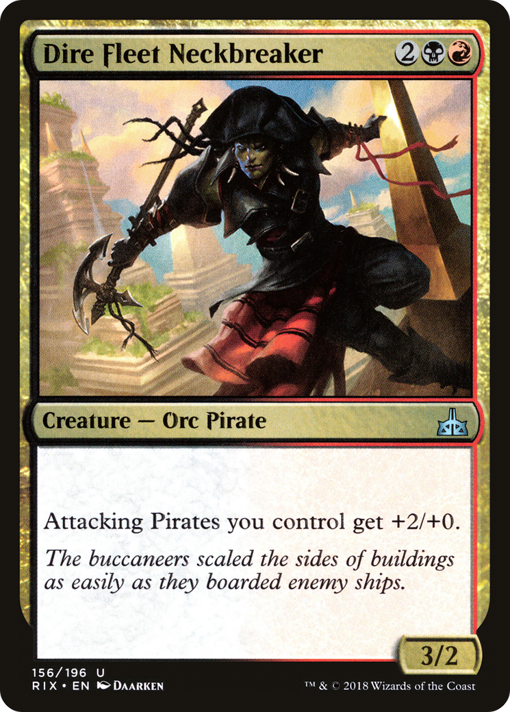 Dire Fleet Neckbreaker
