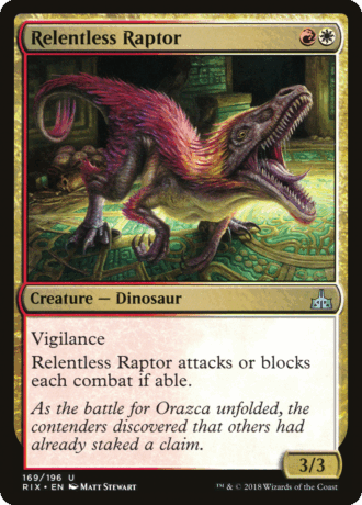 Relentless Raptor