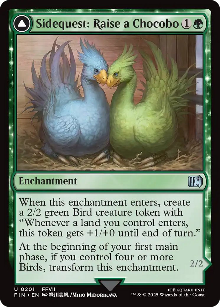 Sidequest: Raise a Chocobo // Black Chocobo - Image 2