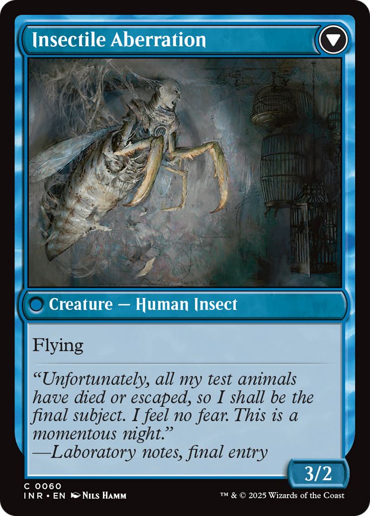 Delver of Secrets // Insectile Aberration - Image 2