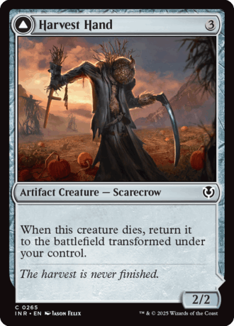 Harvest Hand // Scrounged Scythe
