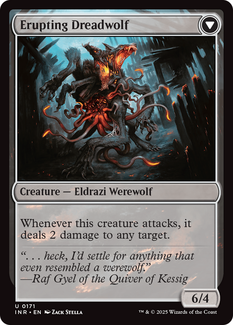 Smoldering Werewolf // Erupting Dreadwolf - Image 2