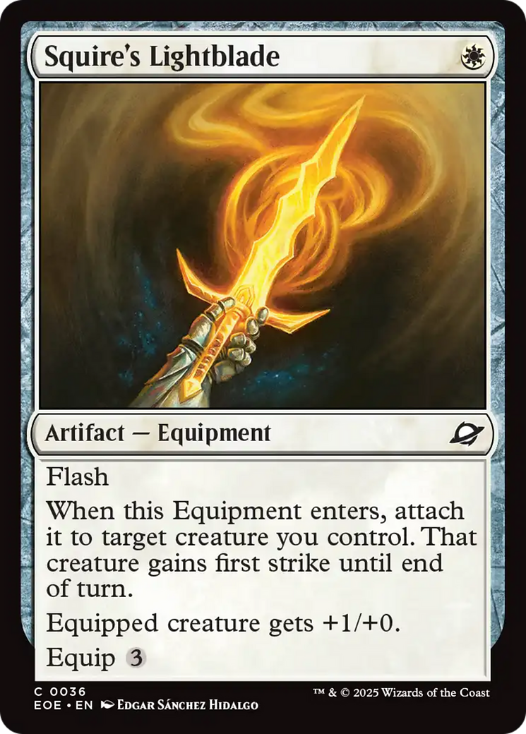 Squire's Lightblade