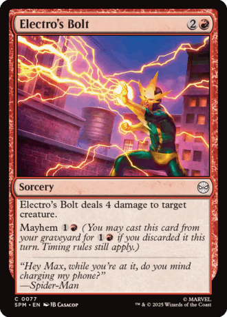 Electro's Bolt
