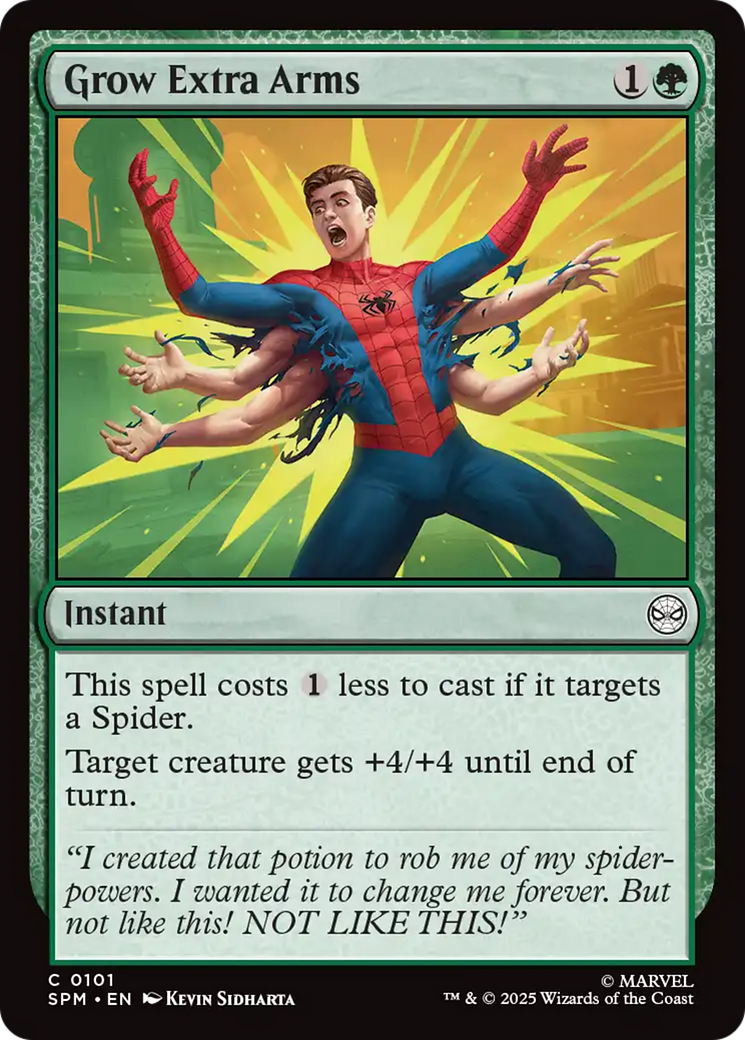 Grow Extra Arms