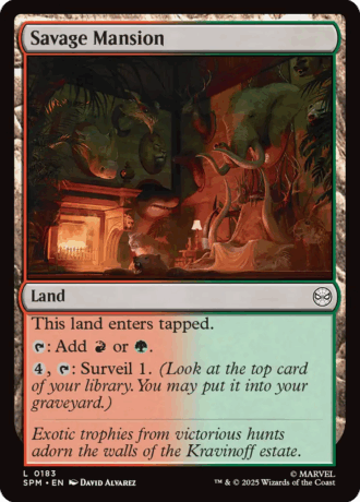 Savage Mansion