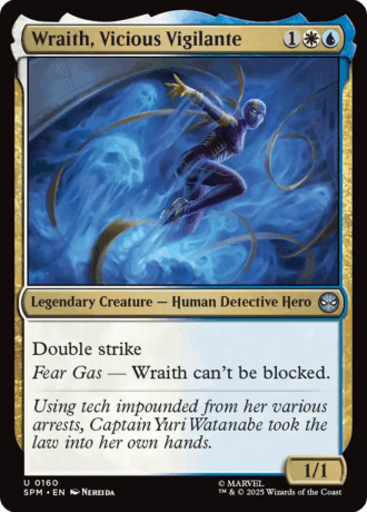 Wraith, Vicious Vigilante