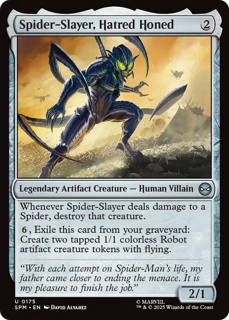 Spider-Slayer, Hatred Honed