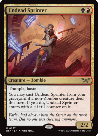 Undead Sprinter