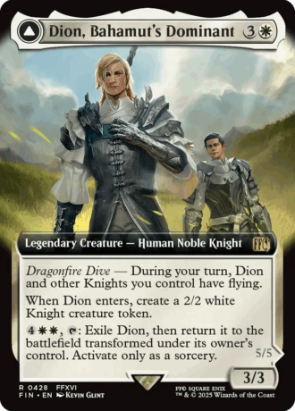 Dion, Bahamut's Dominant // Bahamut, Warden of Light