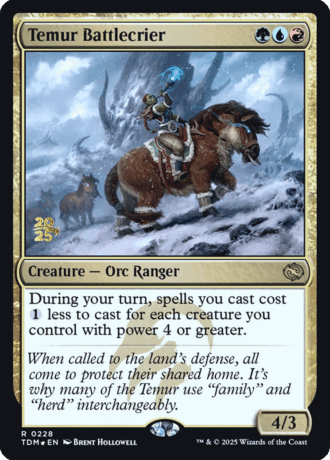 Temur Battlecrier