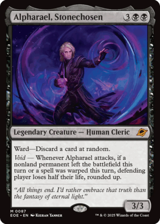 Alpharael, Stonechosen