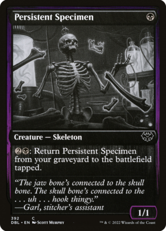 Persistent Specimen