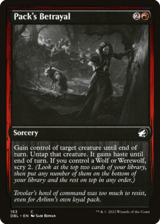 Pack's Betrayal