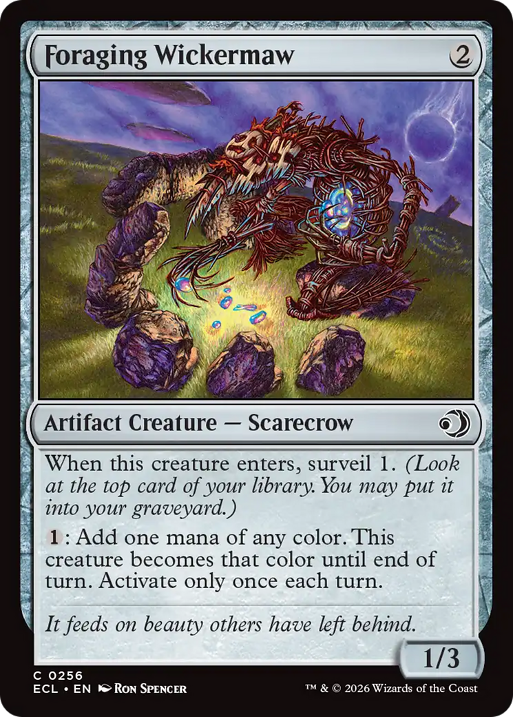 Foraging Wickermaw
