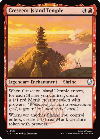 Crescent Island Temple