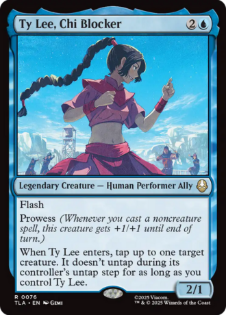 Ty Lee, Chi Blocker