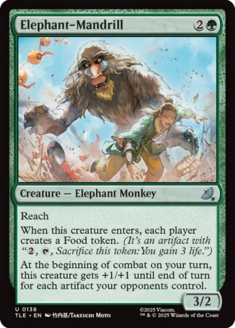 Elephant-Mandrill