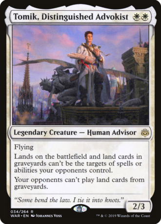 Tomik, Distinguished Advokist