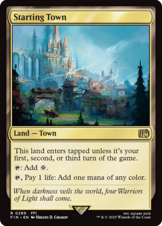 Starting Town