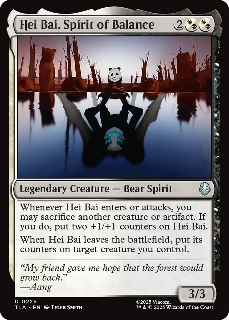Hei Bai, Spirit of Balance