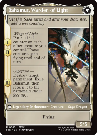 Dion, Bahamut's Dominant // Bahamut, Warden of Light