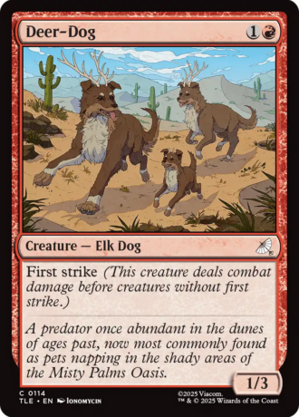 Deer-Dog