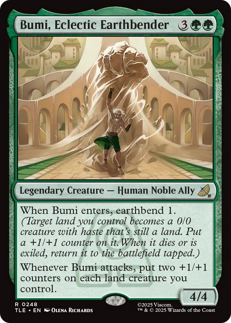 Bumi, Eclectic Earthbender