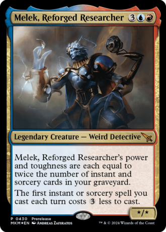 Melek, Reforged Researcher