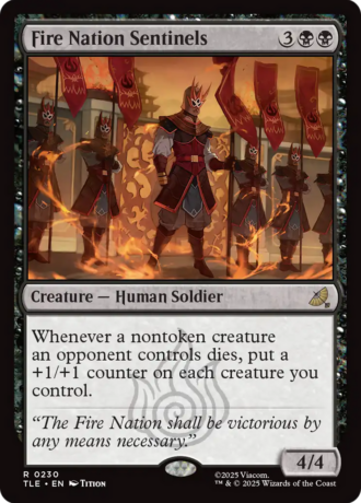 Fire Nation Sentinels