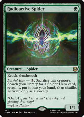 Radioactive Spider