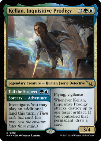 Kellan, Inquisitive Prodigy // Tail the Suspect