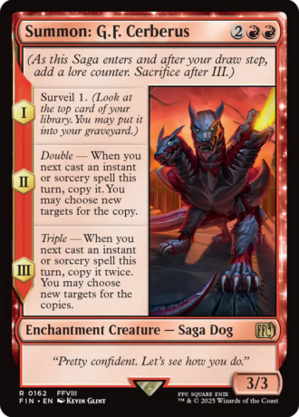Summon: G.F. Cerberus