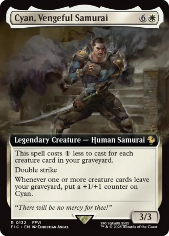Cyan, Vengeful Samurai