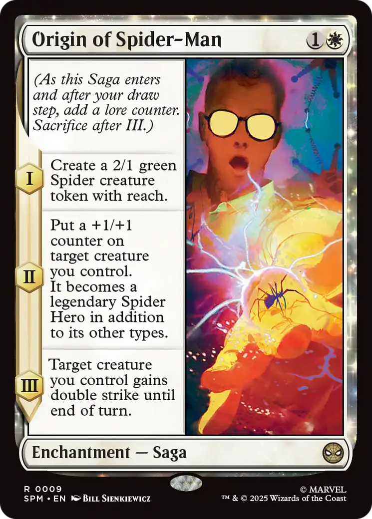 Origin of Spider-Man