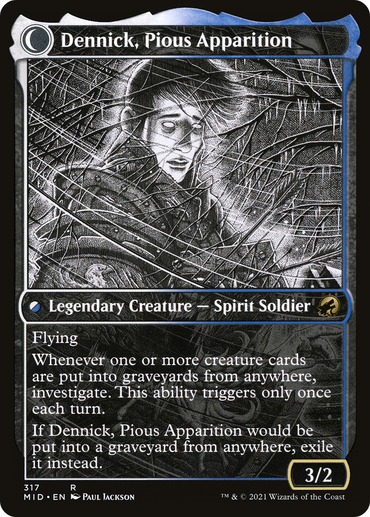 Dennick, Pious Apprentice // Dennick, Pious Apparition - Image 2