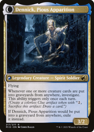 Dennick, Pious Apprentice // Dennick, Pious Apparition