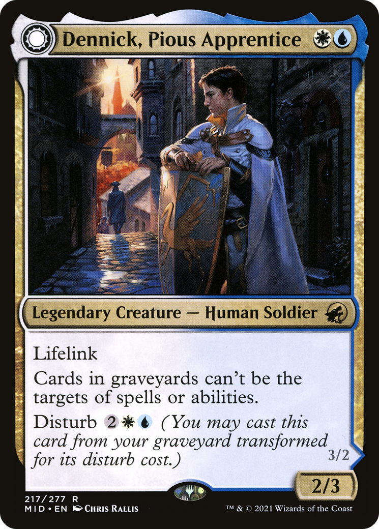 Dennick, Pious Apprentice // Dennick, Pious Apparition - Image 2