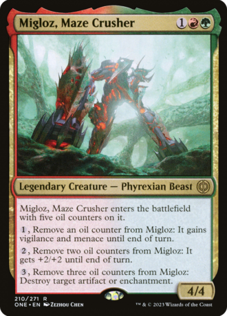 Migloz, Maze Crusher