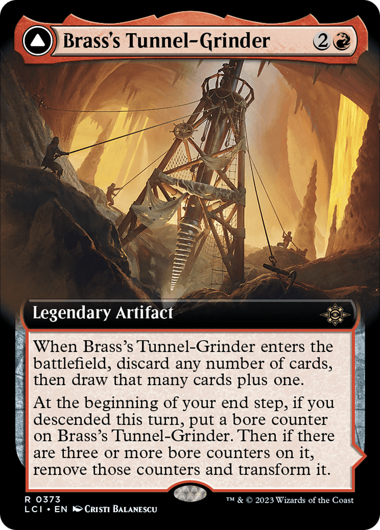 Brass's Tunnel-Grinder // Tecutlan, the Searing Rift - Image 2