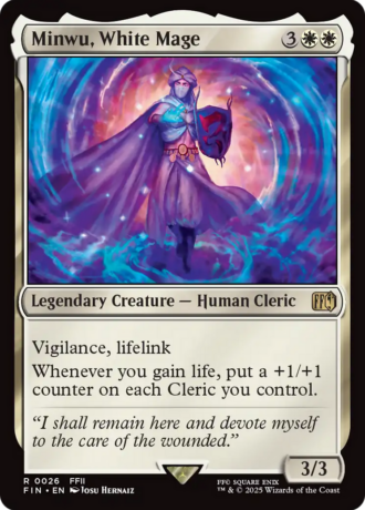 Minwu, White Mage