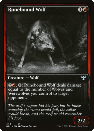 Runebound Wolf
