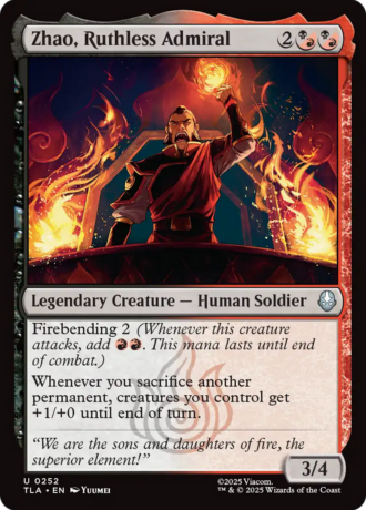 Zhao, Ruthless Admiral