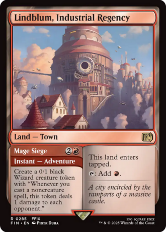 Lindblum, Industrial Regency // Mage Siege