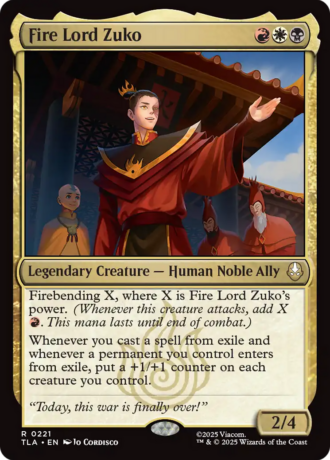 Fire Lord Zuko